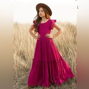 Joyfolie Macy dress in Berry size 14 NWT